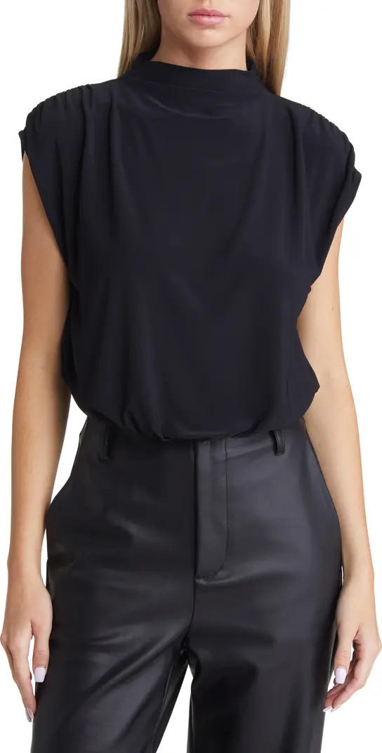 Knit Blouson Crop Top | Nordstrom