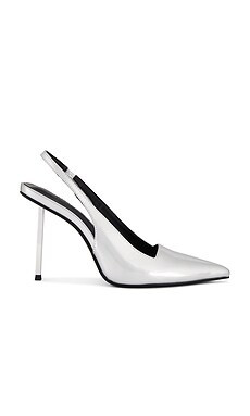 FEMME LA G63 Slingback in Silver from Revolve.com | Revolve Clothing (Global)