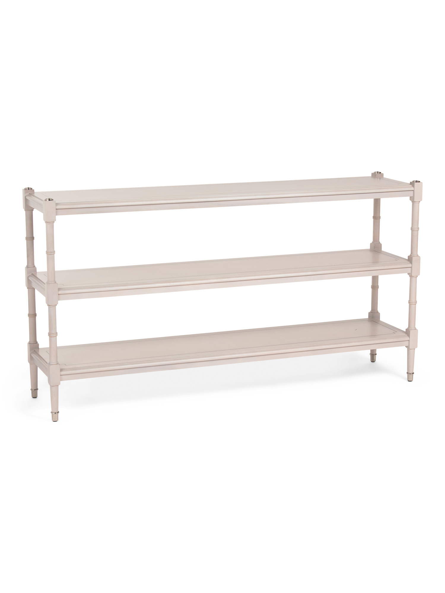 60x14x32 Spencer London Sycamore Maple And Khaya Wood Console | TJ Maxx