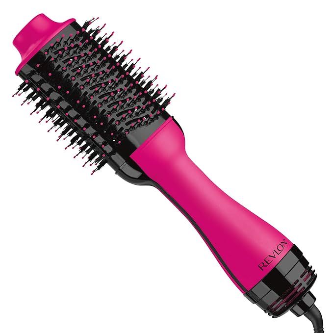 REVLON One-Step Volumizer Original 1.0 Hair Dryer and Hot Air Brush, Pink | Amazon (US)