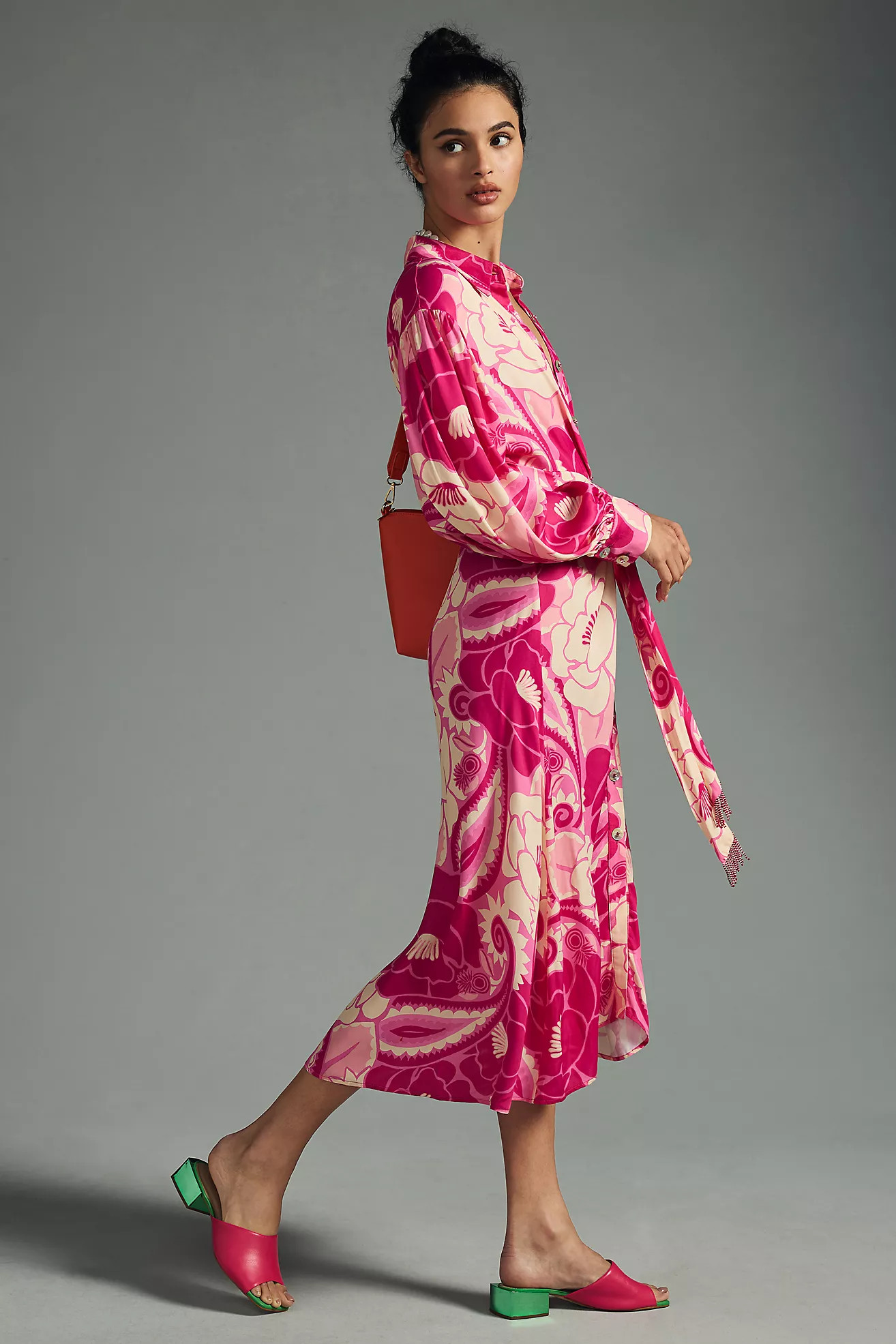 Farm Rio Tropical Groove Shirt Dress | Anthropologie (US)