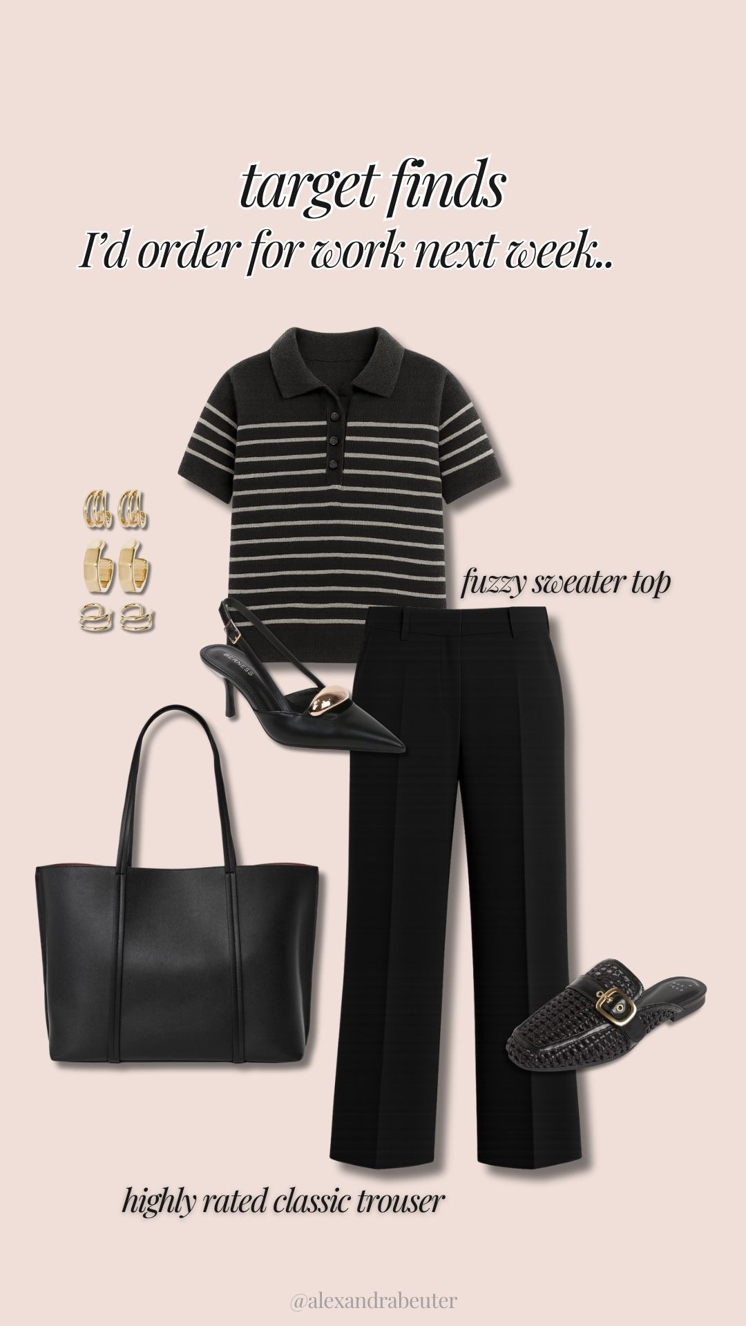Target finds I’d wear to work // what to wear to work // work outfit ideas // corporate outfit ideas // everyday outfit ideas // work bags // earrings // black flats // black heels // work bag 

#LTKgrwm #LTKSeasonal #LTKootd