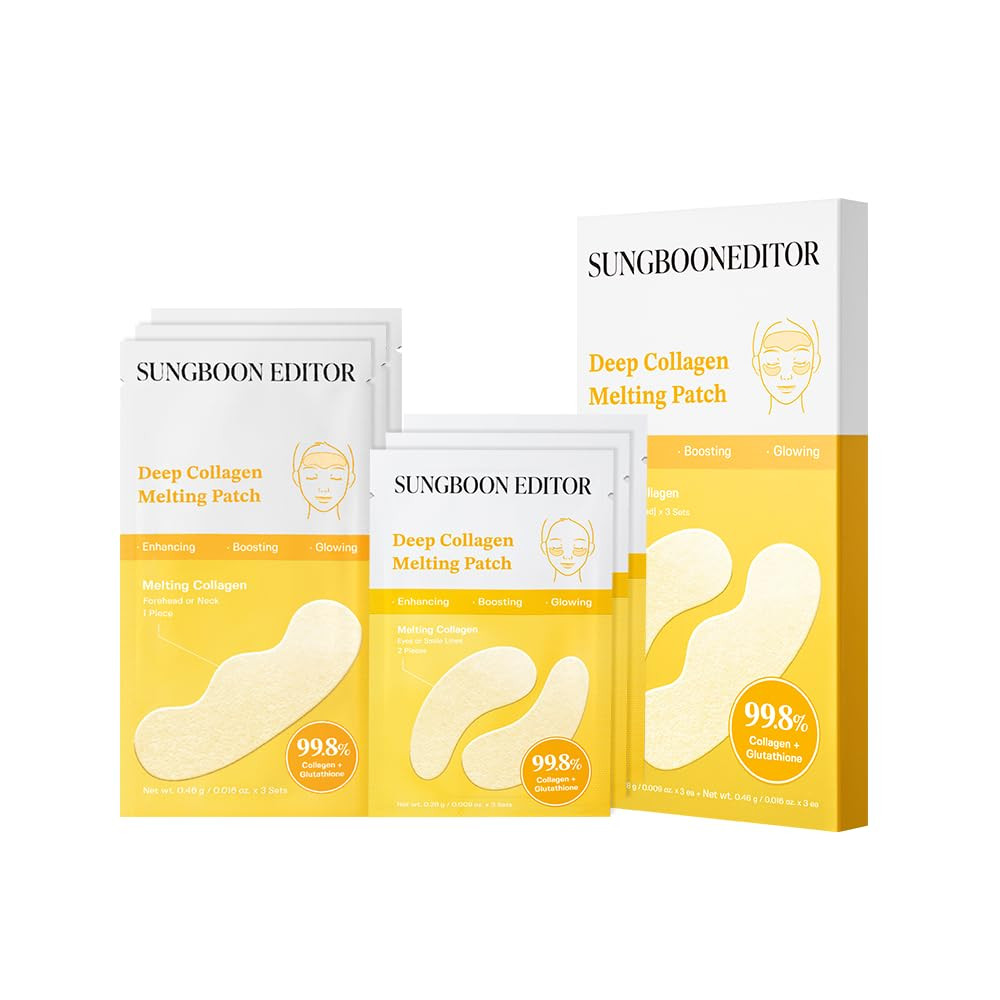 SUNGBOON EDITOR Deep Collagen Melting Patch | Collagen & Glutathione, Hydrating Patch, Firm-Looki... | Amazon (US)