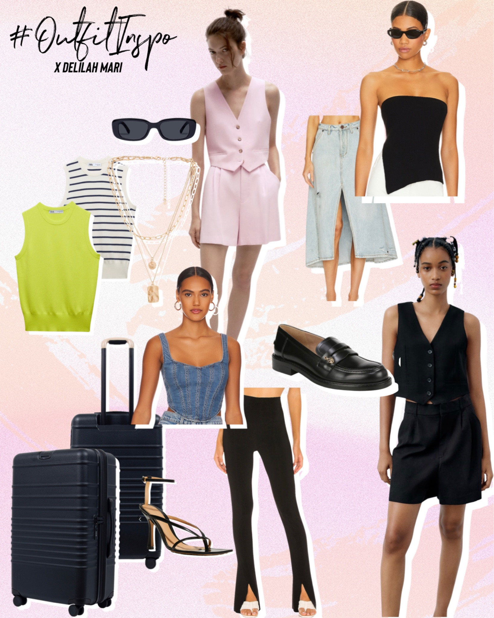 Recent Trip outfits I bought! They all were 🔥(Vest, neon & stripes from Zara)

#LTKtravel #LTKGiftGuide #LTKstyletip
