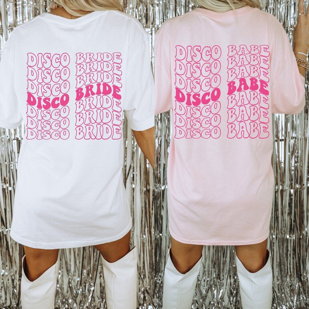 Retro Disco Bachelorette Shirts Last Disco Bach Groovy - Etsy | Etsy (US)