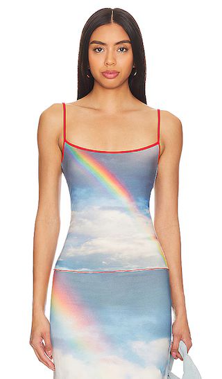 Somewhere Cami in Rainbow | Revolve Clothing (Global)
