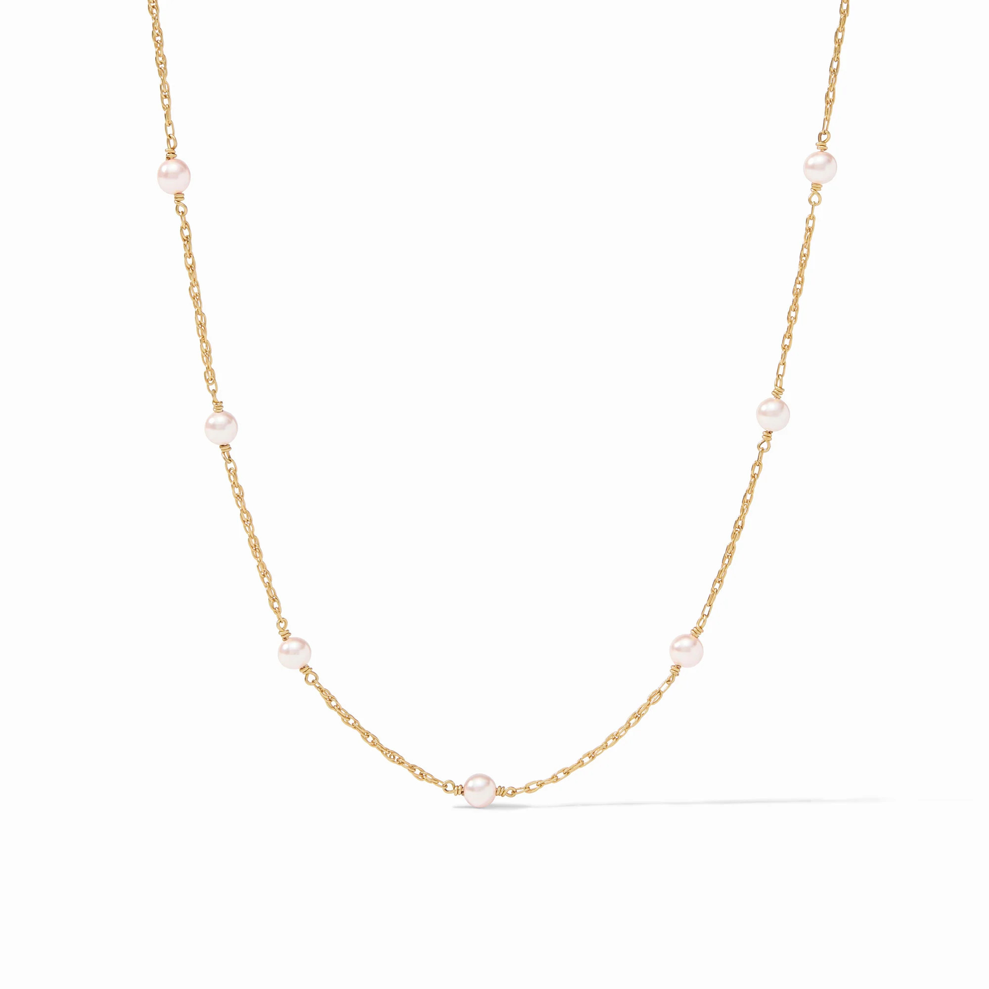 The Pink Breast Cancer Awareness Station Necklace | Julie Vos | Julie Vos