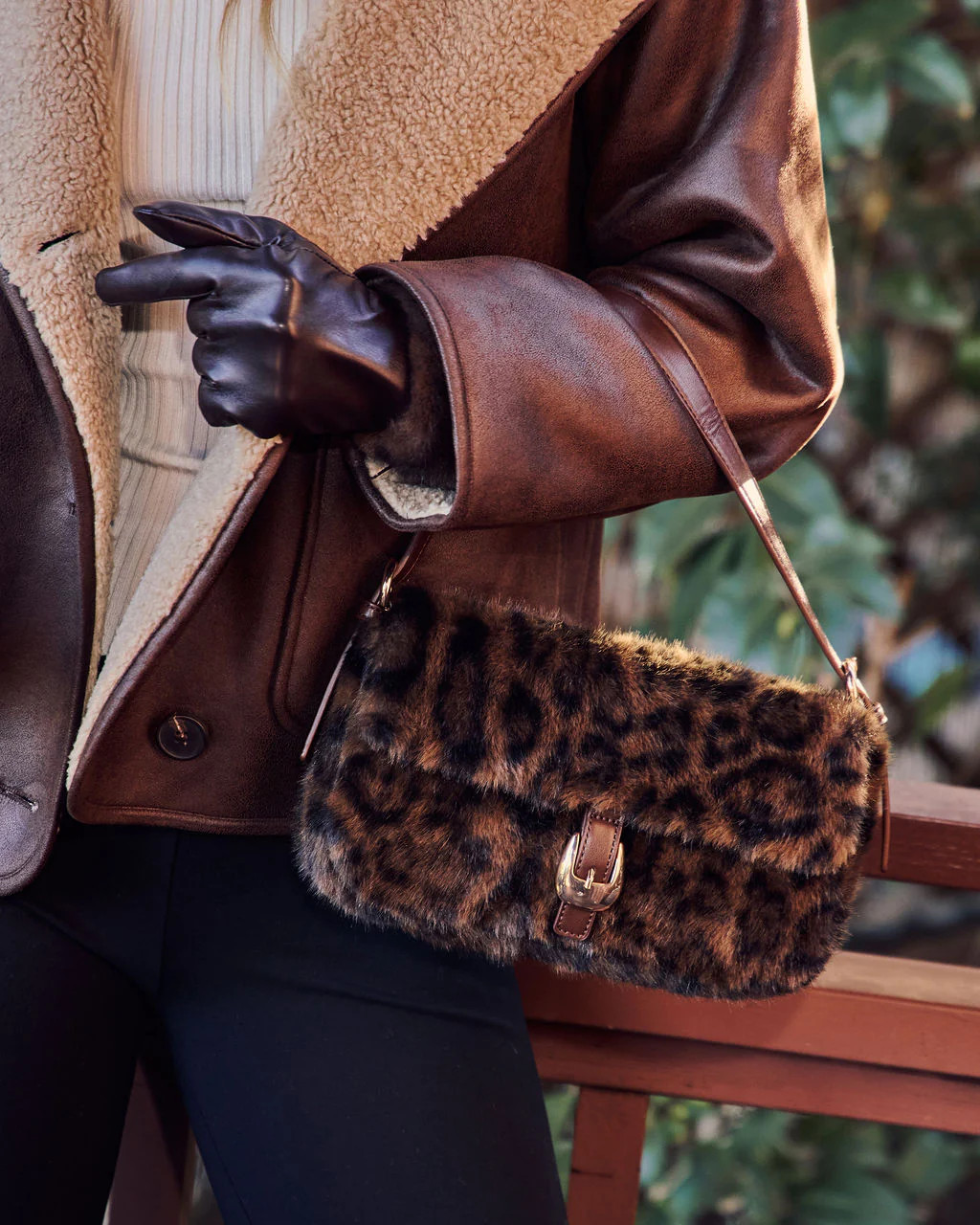 Janine Faux Fur Shoulder Bag | VICI