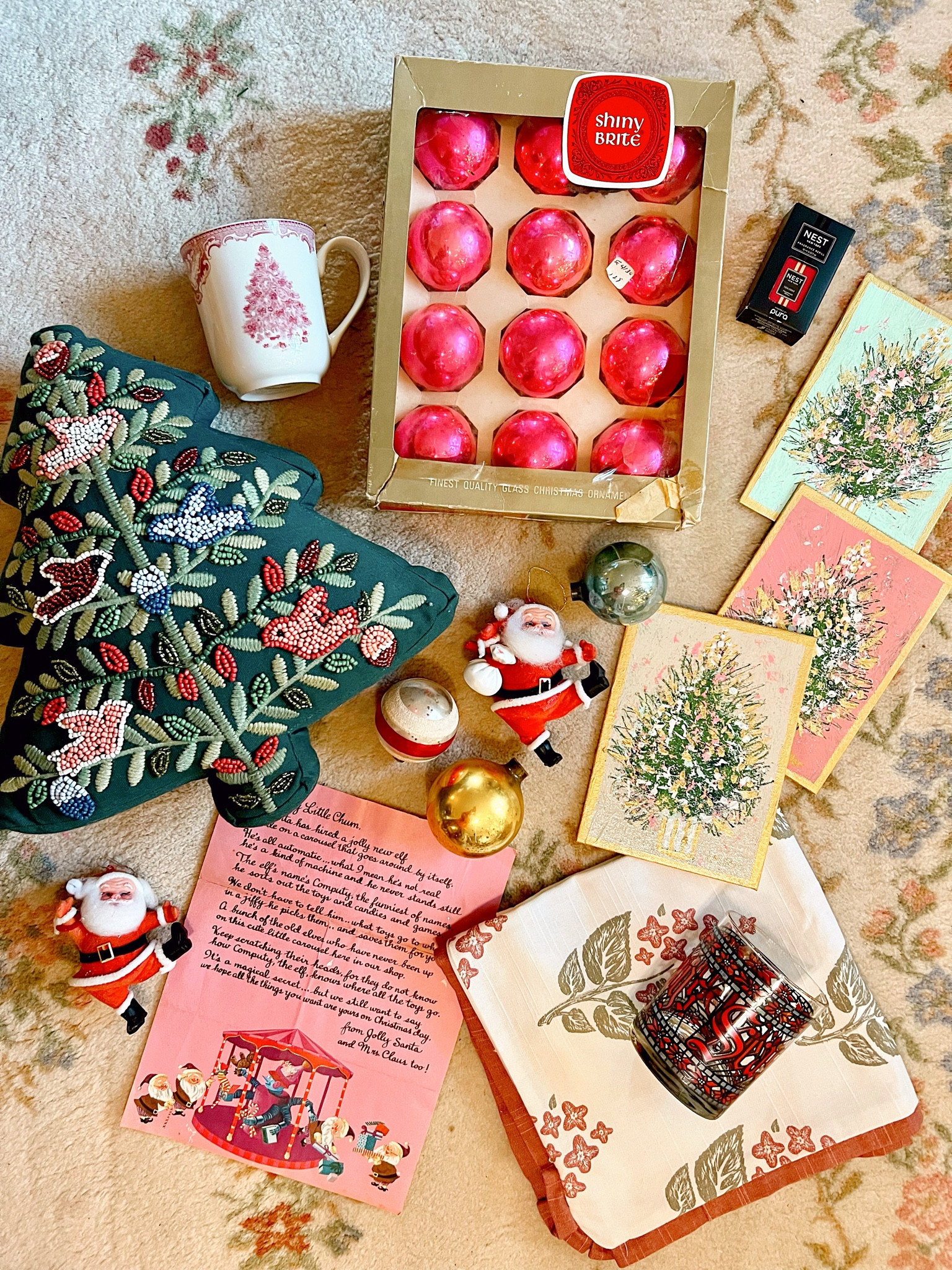 Vintage hand-me-downs that hold memories and newer finds that add a fresh twist. My Christmas decor is always an eclectic blend of heirlooms and new treasures that help me create a magical holiday home that feels nostalgic and full of joy.✨

#homeswithstories #decorstorytelling #vintagechristmas #holidayinspiration #vintageornaments #vintageholidaydecor #holidayinspo #vintageaesthetic #homedecor #vintageholiday #christmasdecor #herbeautifulhaven #styledforone #JoyfulHome #curatingcontentment #curatingjoy #collectedhome  #stylewithastory #grandmillenialchristmas #vintagehavenforone #colorfulchristmas #sentimentaldecor #curatedhome 

#LTKHome #LTKSeasonal #LTKHoliday