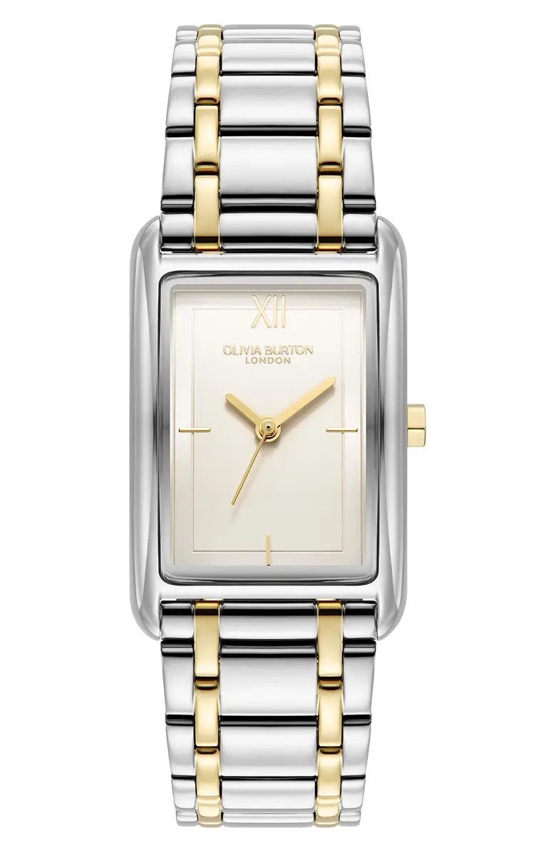 Olivia Burton Grove Rectangular Bracelet Watch, 23mm | Nordstrom | Nordstrom