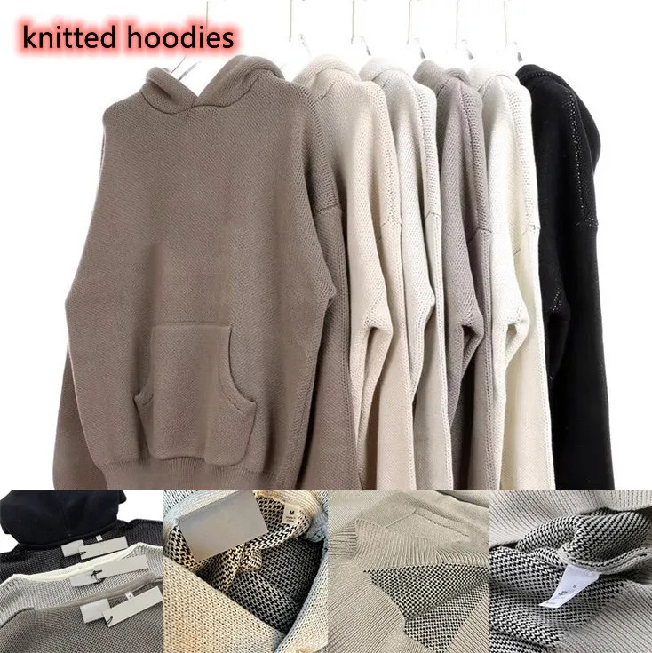 Loose Mens Designer hoodies long sleeve sweater pullover knits hooded sweaters men women hoodie k... | DHGate
