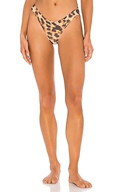PILYQ Reversible Basic Teeny Bikini Bottom in Jungle from Revolve.com | Revolve Clothing (Global)