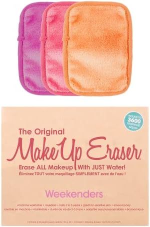 Amazon.com: MakeUp Eraser 3-Day Set, Erase All Makeup With Just Water, Including Waterproof Masca... | Amazon (US)