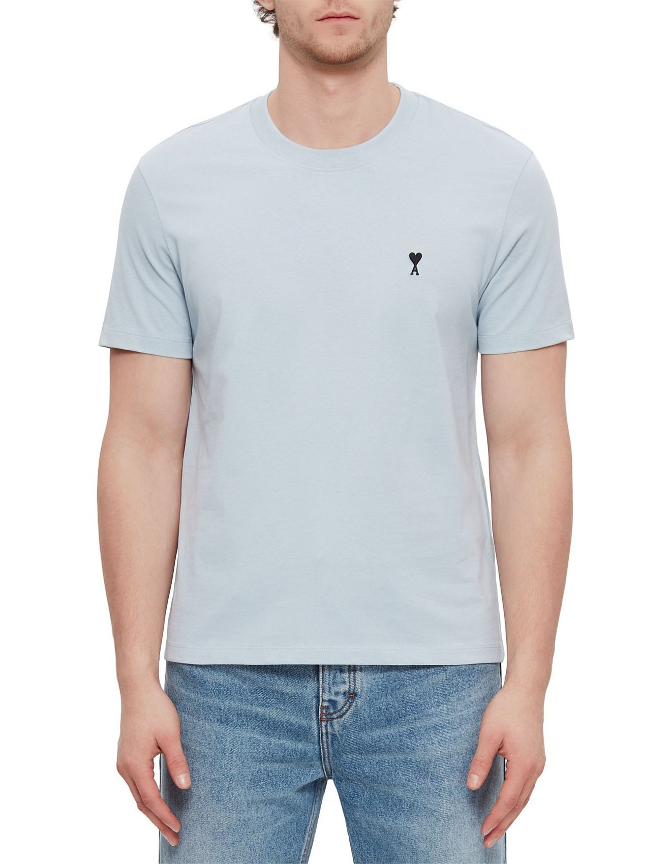 Light Jersey T-shirt Sky Blue | David Jones (Australia & New Zealand)