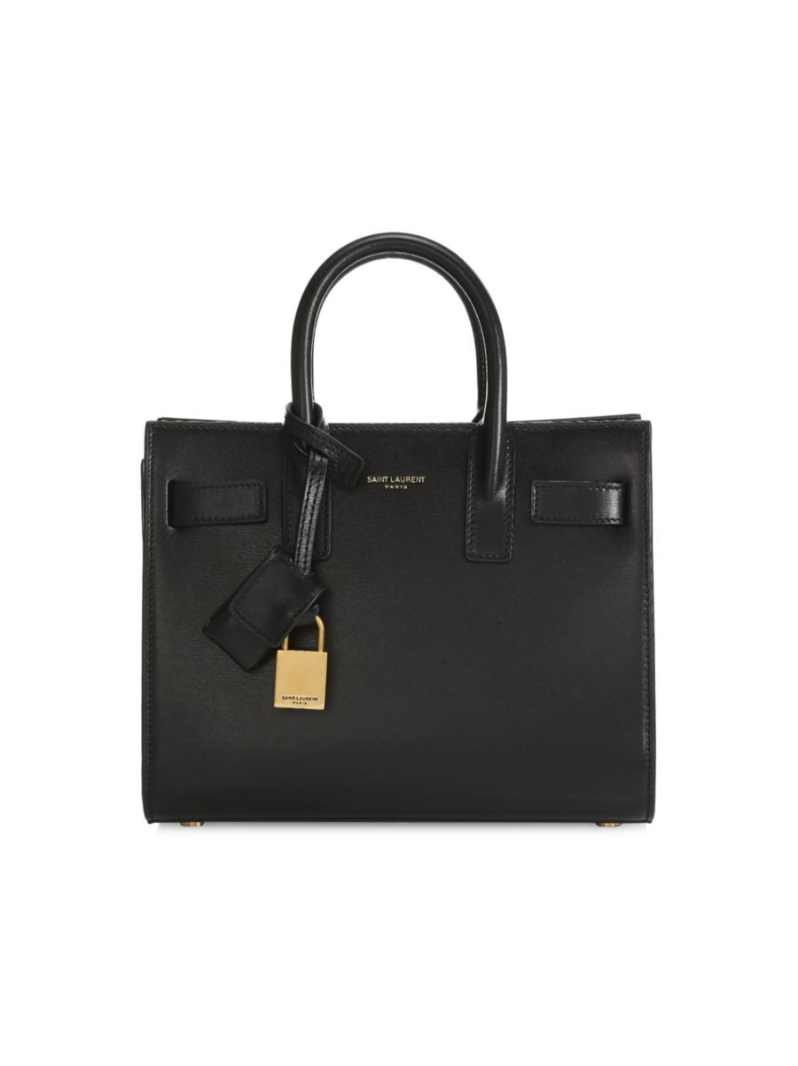 Saint Laurent Nano Sac De Jour Leather Satchel | Saks Fifth Avenue