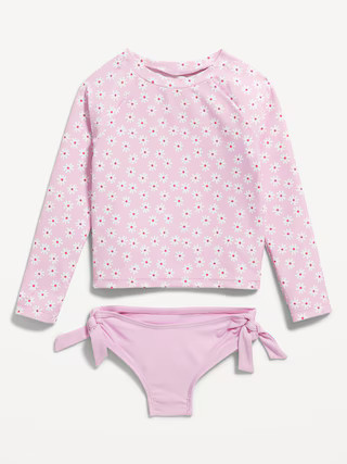 2-Piece Rashguard Swim Set for Toddler Girls | Old Navy (US)