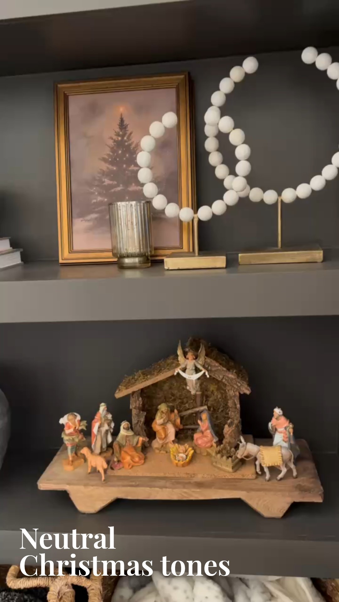 Neutral Christmas tones that never go out of style 🤎✨

This shelf styling is a mix of warmth and minimalism — classic nutcrackers, framed winter art, and textured ceramics that make your space feel festive yet sophisticated.

#porcheandco #modernclassic #holidaydecor #christmasinspo #neutralchristmas #modernclassicinterior #holidayhome #interiorstyling #homedecor #cozyinteriors #holidaystyle #timelessdesign #interiorinspiration #holidayseason #holidayaesthetic

Do you want to bring our dreamy Modern Classic style interior design into your own home? 🏡 You’re in luck! Reserve our Online Interior Design packages today -> https://porcheandco.com/edesign ✨ We can’t wait to work with you & design your home with #porcheandco


#LTKHoliday #LTKStyleTip #LTKHome