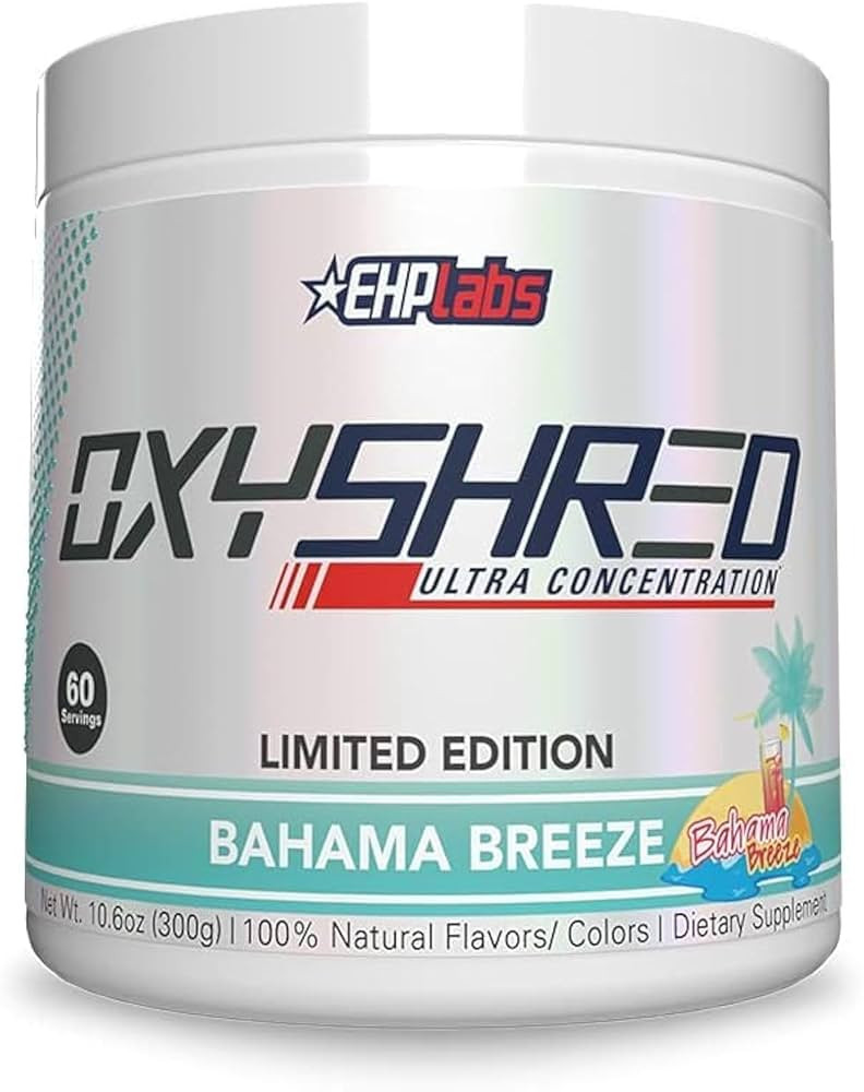 EHP Labs OxyShred Pre Workout Powder - Preworkout Powder with L Glutamine & Acetyl L Carnitine, E... | Amazon (US)