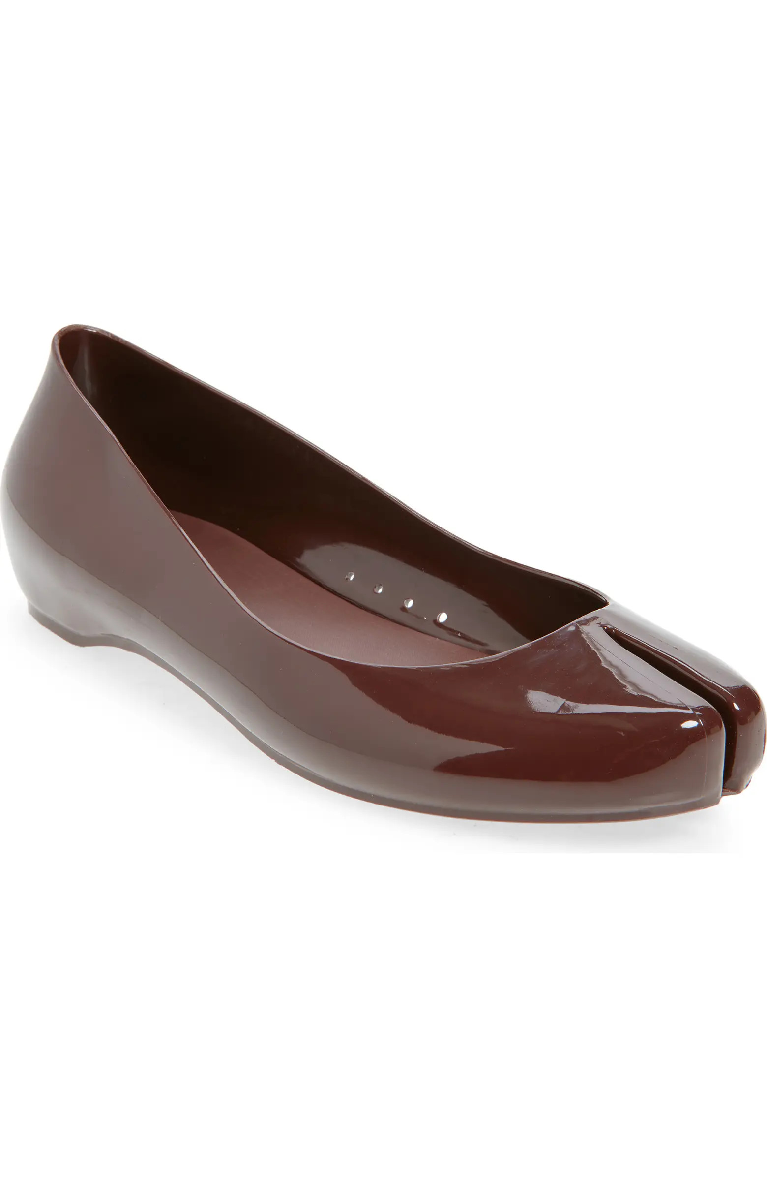 Fixed Split Toe Jelly Flat (Women) | Nordstrom