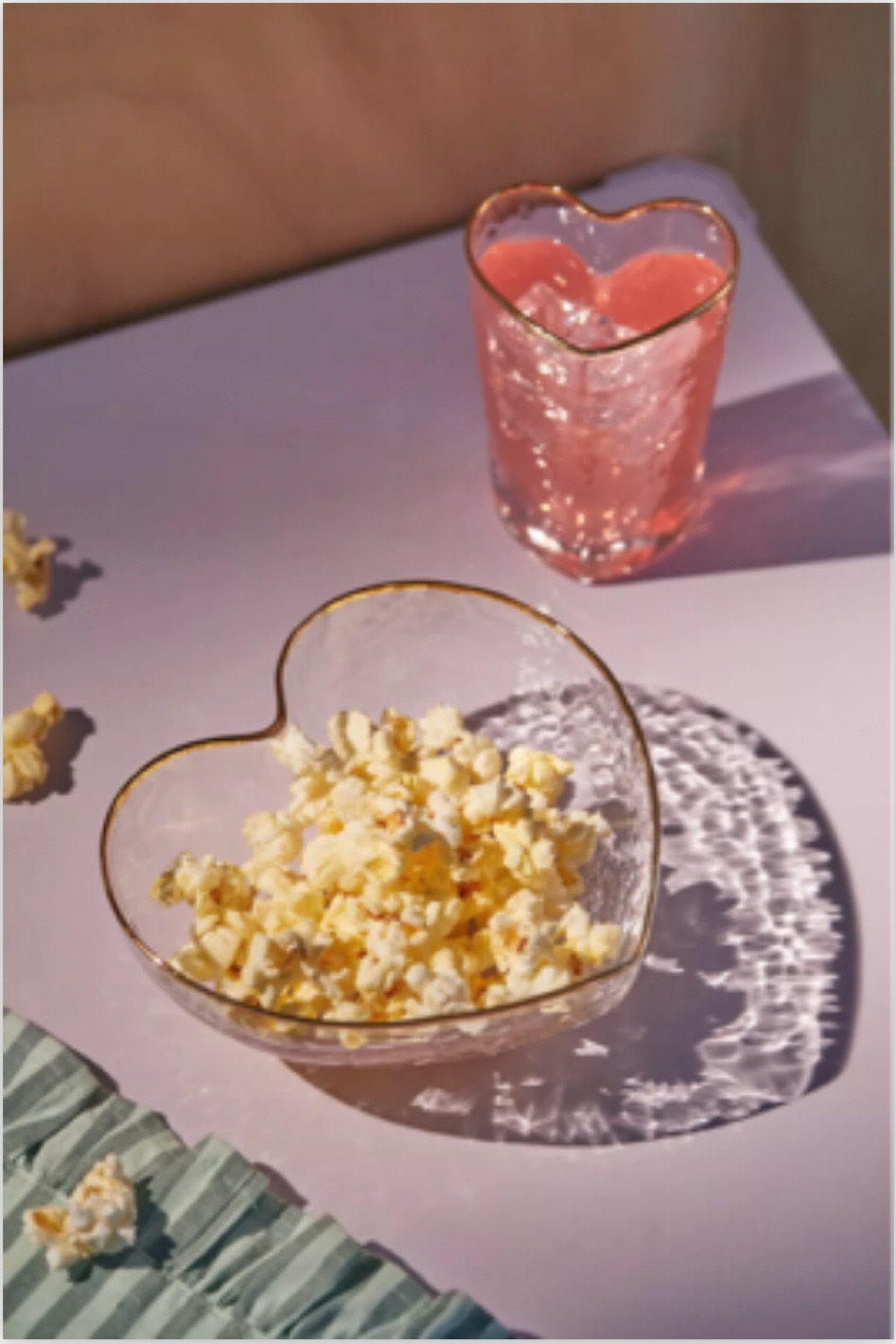 So pretty! Glass heart bowl and heart glasses! 

#LTKstyletip #LTKGiftGuide #LTKhome