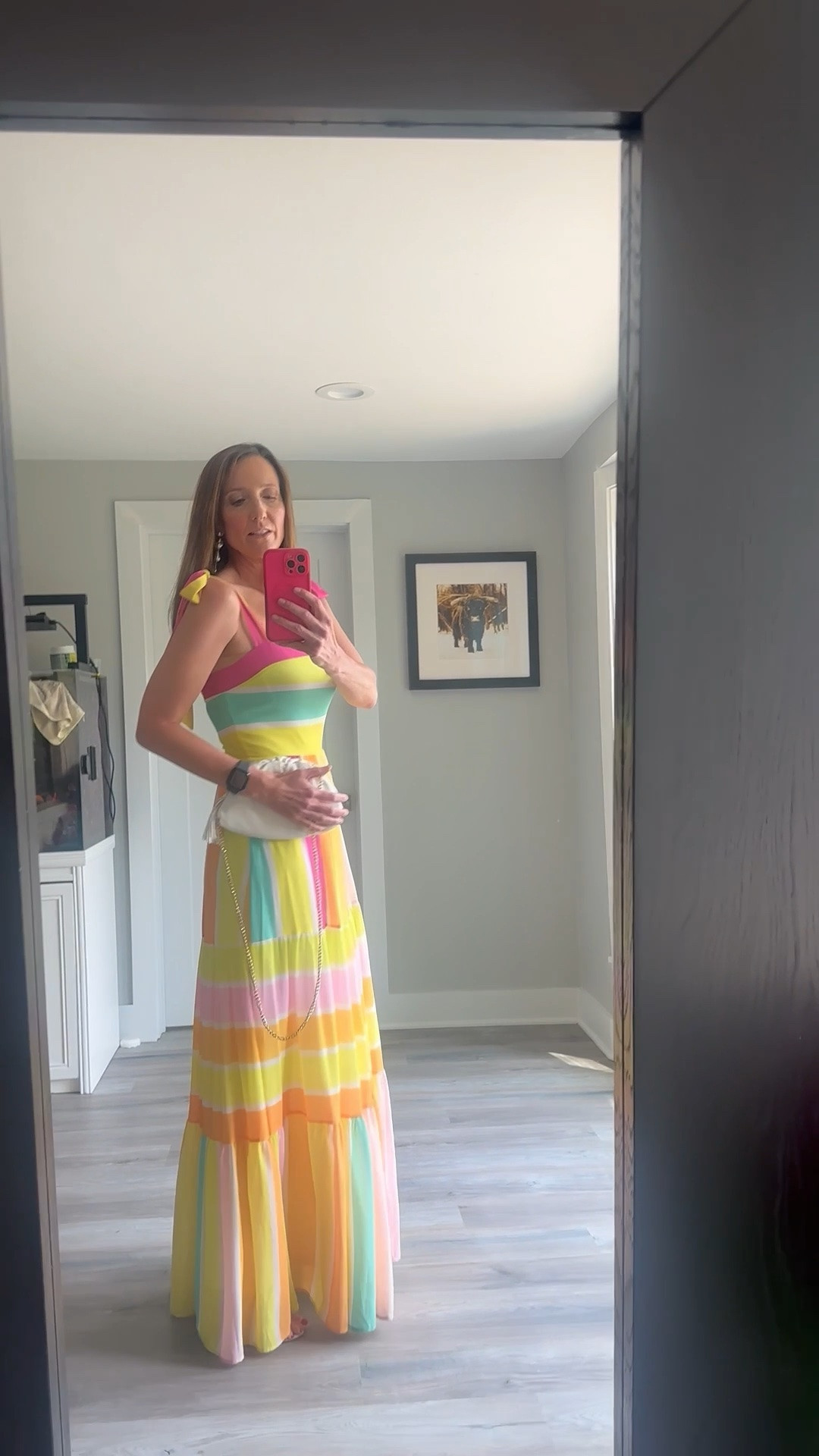 Heading to Olivia’s bridal shower in this stunning spring striped dress. I got this a few years ago from @VICI, so as you can tell, their clothes never go out of style! I’ve linked some comparable ones for you to explore. Congrats Olivia!! 🎀

#LTKdayinmylife #LTKootd #LTKOver40