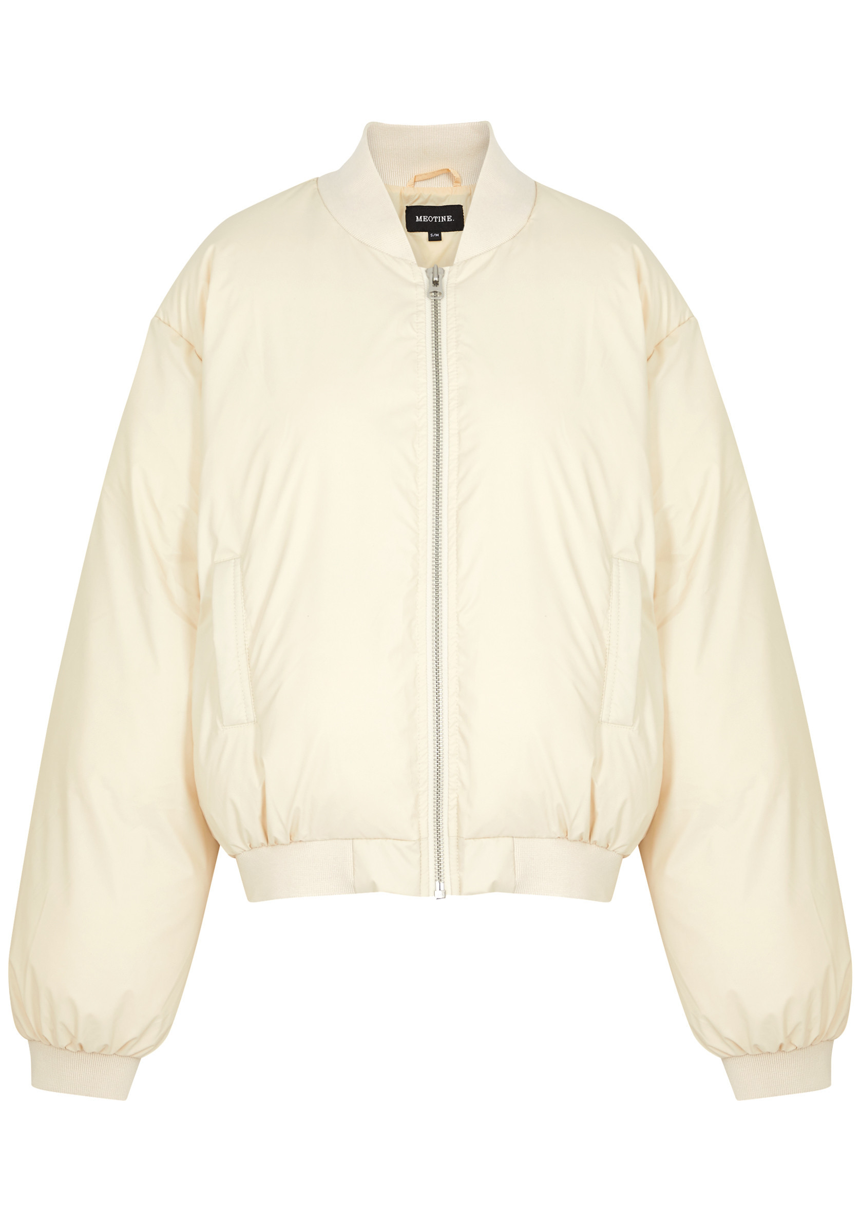 Sol faux leather bomber jacket | Harvey Nichols