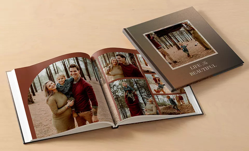 Two, Three, or Five 8x8 Shutterfly Hard Cover 20-Page Photo Books (Up to 87% Off). Three Options ... | Groupon North America