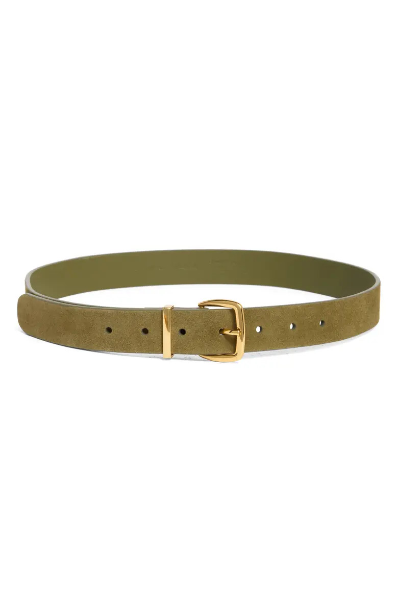 Madewell Essential Suede Belt | Nordstrom | Nordstrom