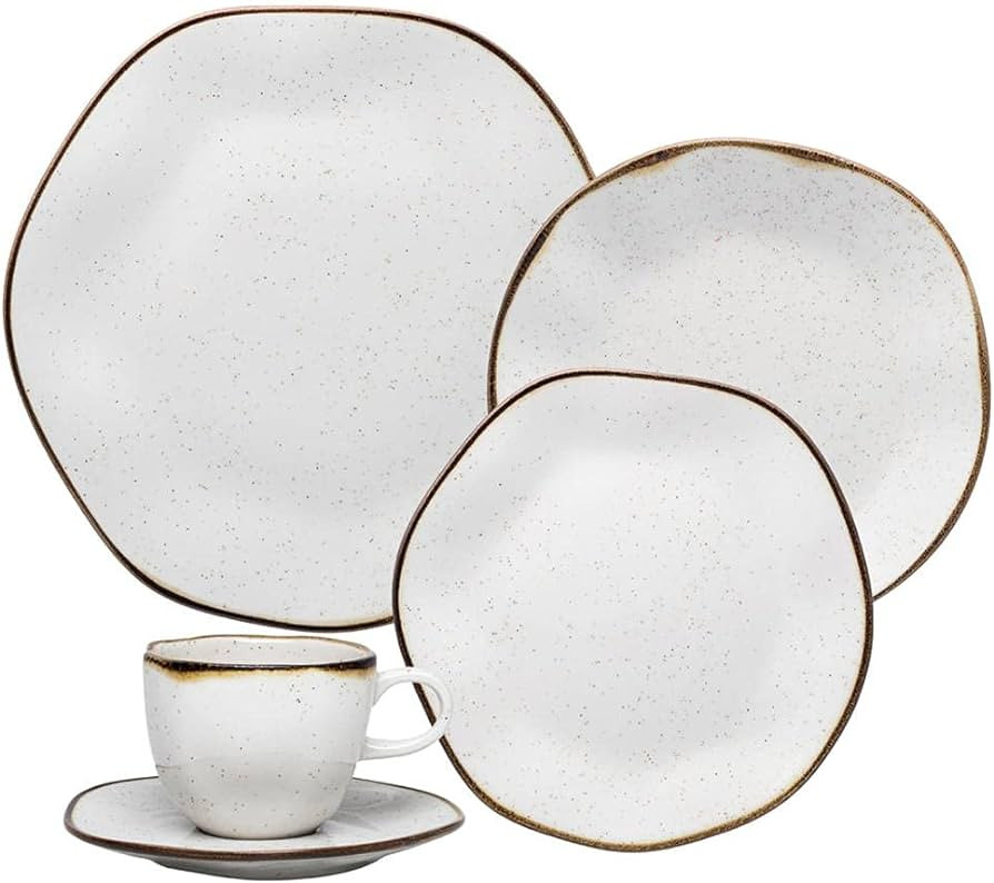 Aparelho de Jantar, Chá 20 peças Ryo Maresias TB | Amazon (BR)
