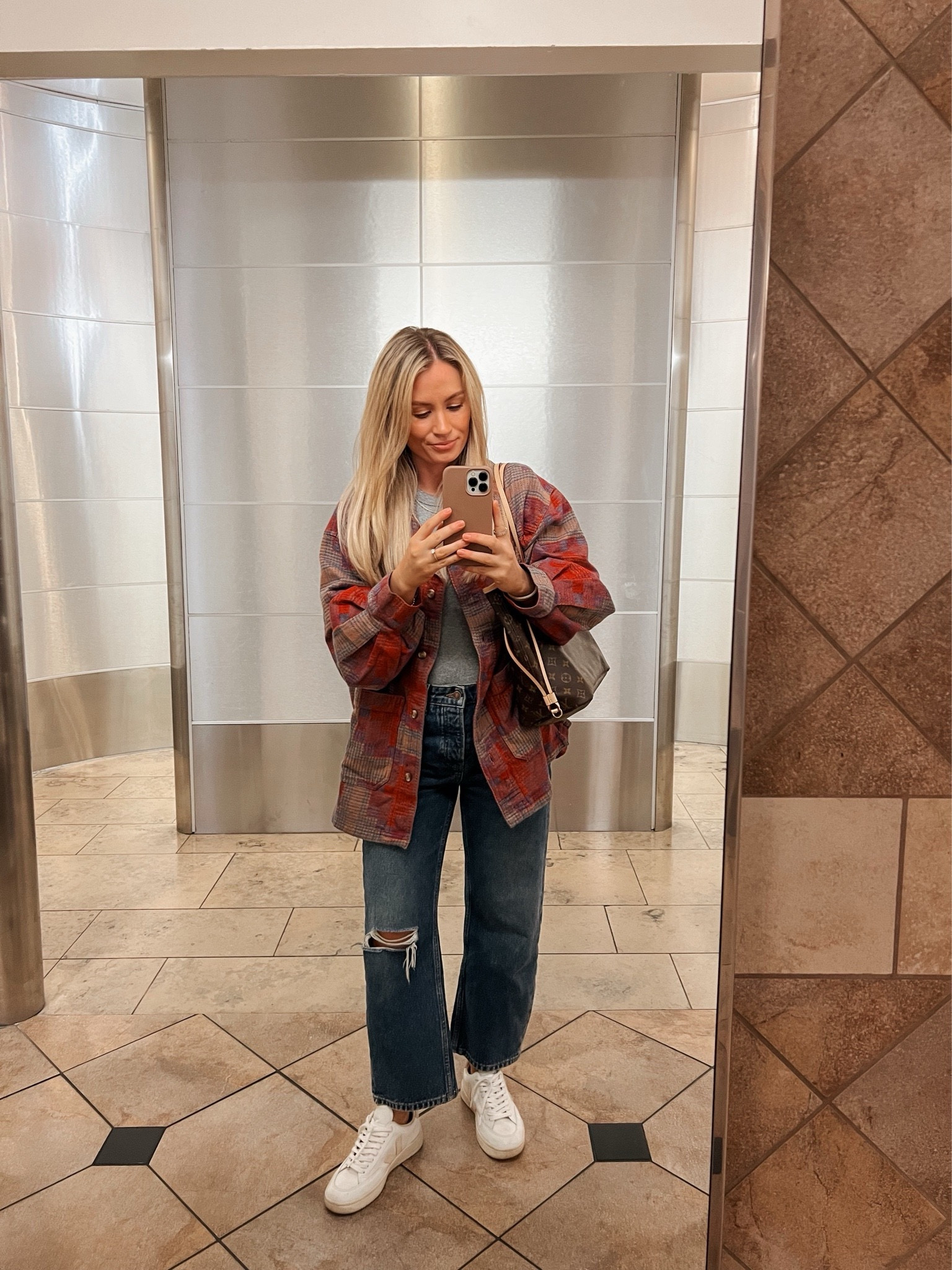 Found the cutest free people jacket - perfect for fall and winter! It’s also on sale! 

Jacket: small
Jeans: 24 (size down one)
Shoes: 8 
Tank: small 

#boho #casual #oversized #denim #outfit 

#LTKSaleAlert #LTKFindsUnder100 #LTKStyleTip