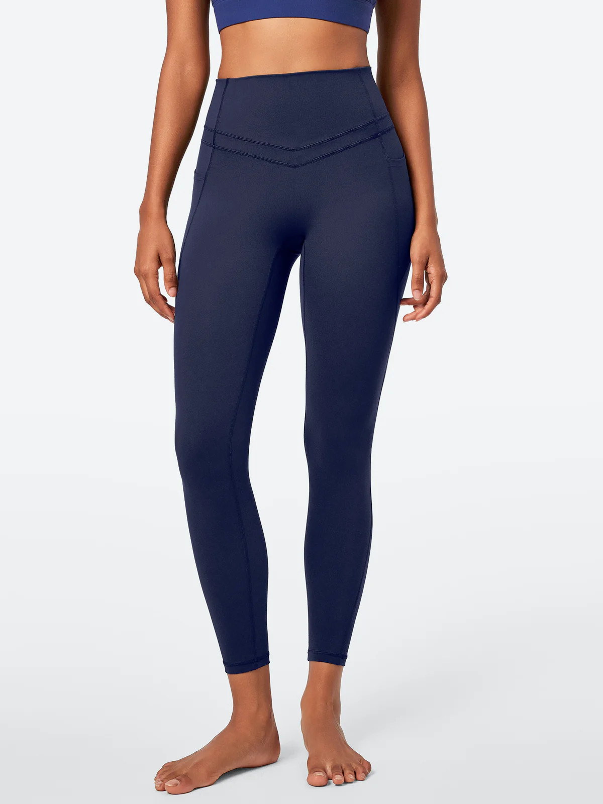 IUGA PowerTight Sandwich No Front Seam Leggings | IUGA