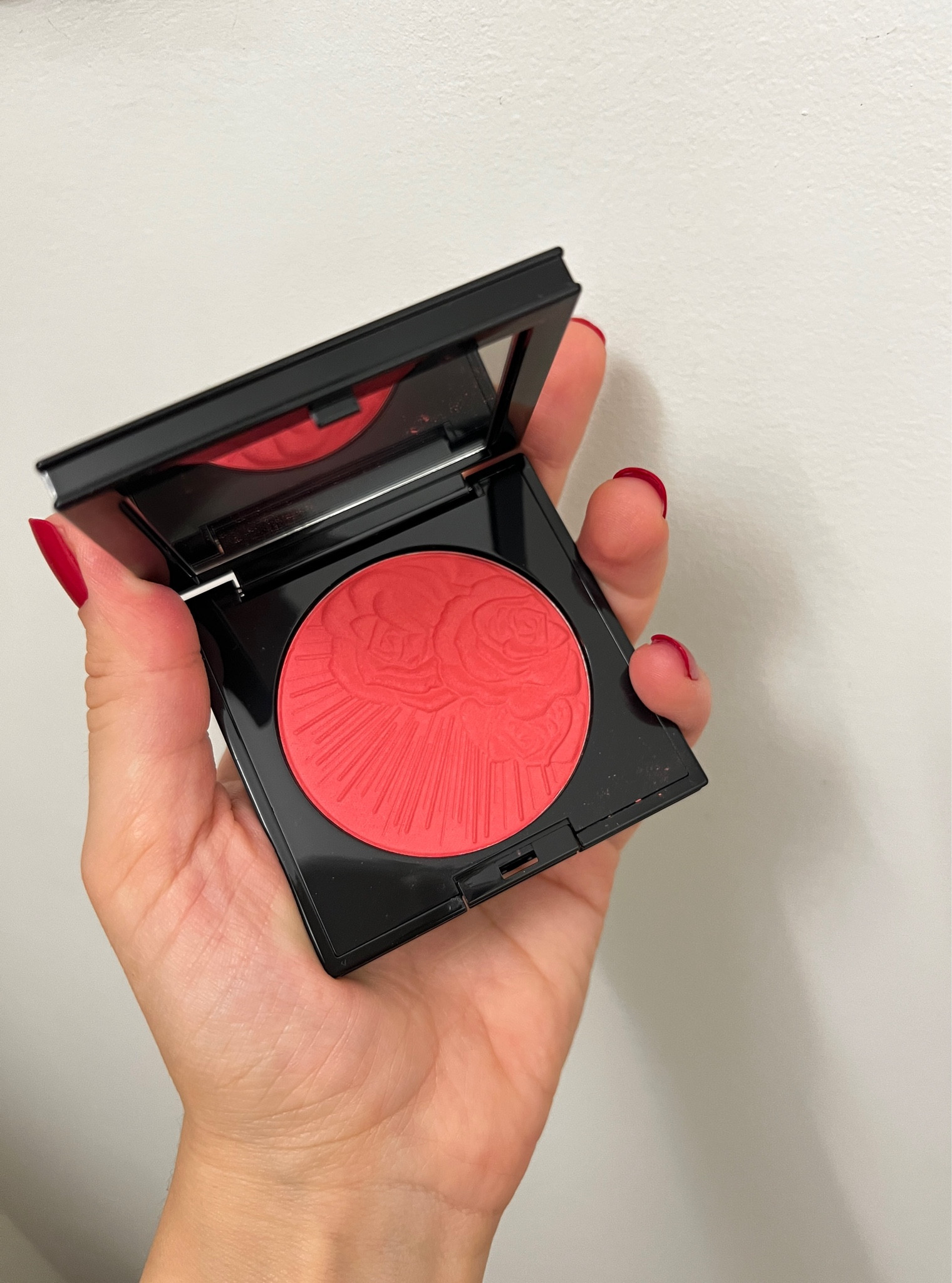 Rosy cheeks, pat mcgrath blush, beauty products, electric bloom blush, coral pink blush 

#LTKSeasonal #LTKHoliday #LTKsalealert