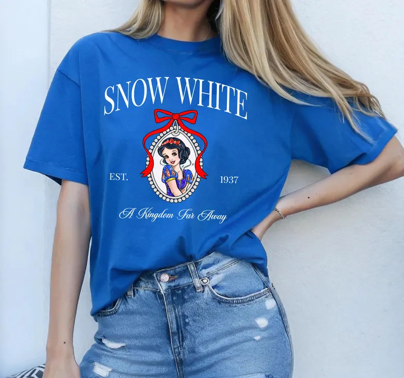 Disney Princess Snow White Shirt, Disney Snow White Tshirt, Princess Snow White Gift, Disney Girl... | Etsy (US)