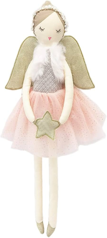 MON AMI Designer Angel Stuffed Doll with Wings 20” Soft Elegant Plush Doll for Little Girls, Us... | Amazon (US)