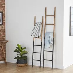 Gracie Oaks Wood And Metal Blanket Ladder | Wayfair | Wayfair North America