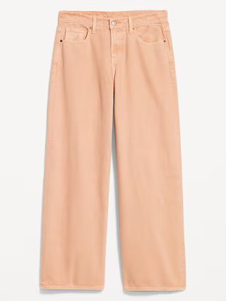 Mid-Rise Baggy Wide-Leg Jeans for Women | Old Navy (US)
