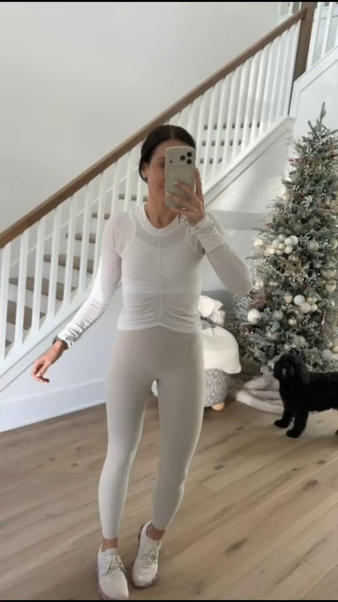 My favorite Athleta leggings, workout outfit, cute gym outfit, neutral activewear, the best leggings, annabrstyle.

#LTKootd #LTKSeasonal #LTKActive