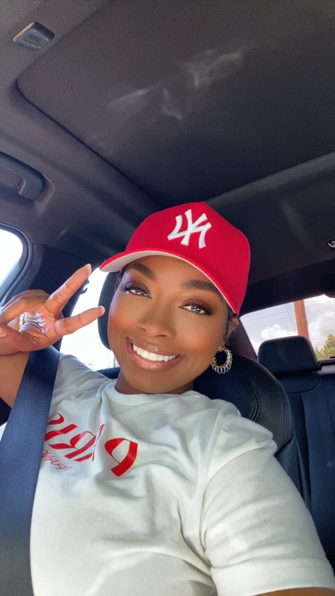 Ted NY hat! ❤️ This color constantly sells out! 

#LTKFindsUnder50 #LTKSummerEdit #LTKStyleTip