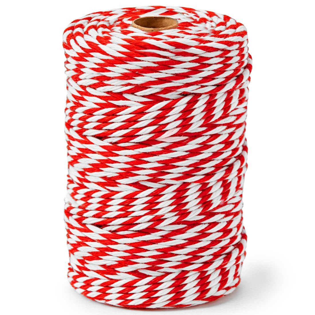 SMART&CASUAL Red and White Cotton Twine, 700 Feet Natural Bakers String for Cooking, Crafts, Gift... | Amazon (US)