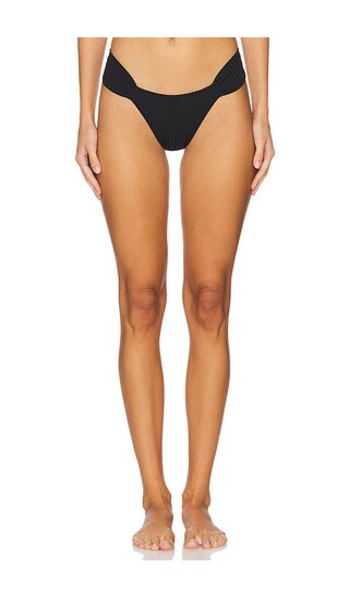 Eco Ocean Rib Dolce Bottom in Black | Revolve Clothing (Global)