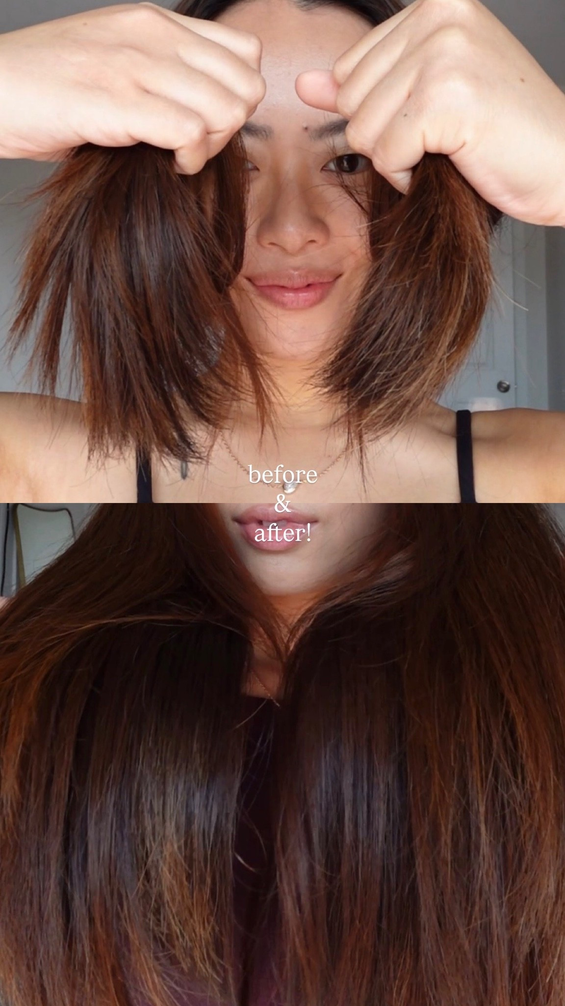 #LOrealParisPartner #ad The difference before and after using the @lorealparis EverPure Bond Repair+ line! Really wanted to show you the difference with unstyled hair—this was after 2 sessions!

#TargetPartner @target #LOrealParisHairCare #LOrealParisEverPure

#LTKselfcare #LTKBeauty #LTKmorningroutine