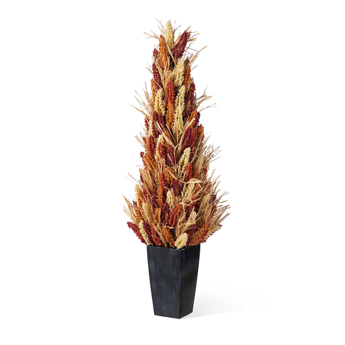 38"H Fall Multi-Colored Sorghum Porch Tree | Wayfair North America
