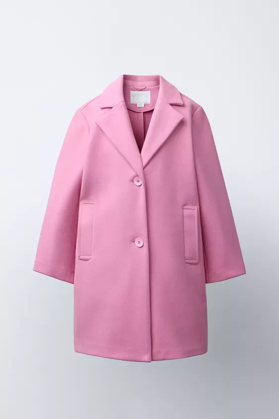 LONG WOOL BLEND COAT | Zara US