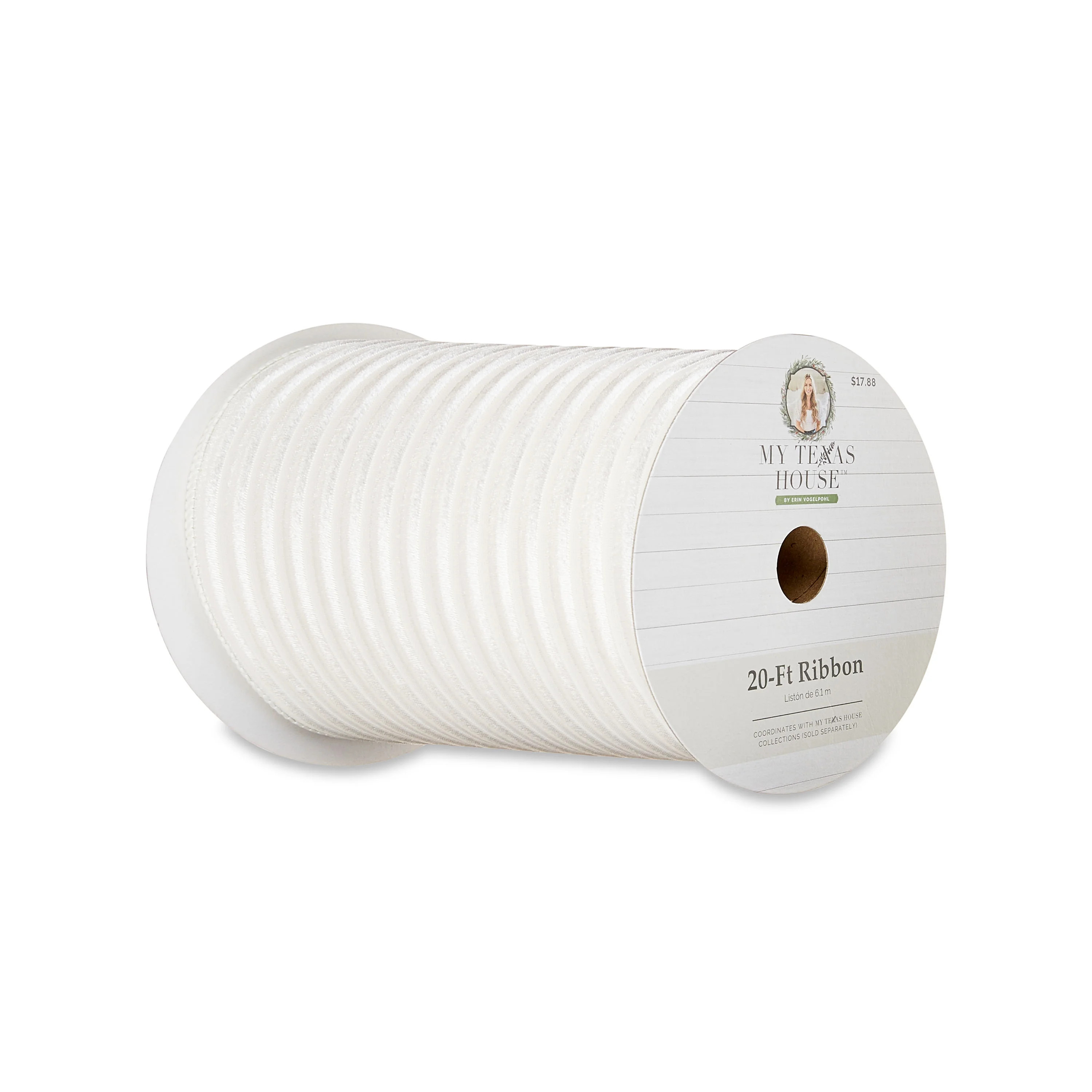 My Texas House Cream Polyester Ribbon, 20‘ | Walmart (US)