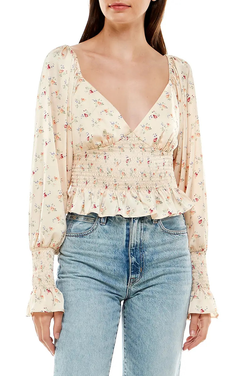Heartbreaker Smock Waist Blouse | Nordstrom