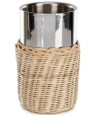 Wicker Barware Collection Wine Chiller | Dillard's
