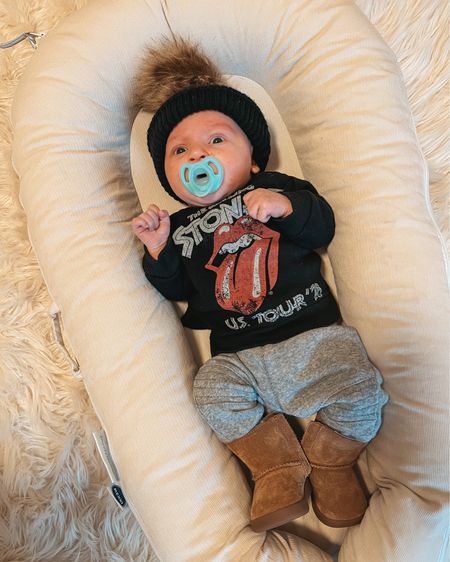 Baby boy style. Baby boy clothes. Newborn style. Baby boy outfit. Baby essentials. Baby Uggs. Baby lounger. Dockatot 

#LTKfamily #LTKbaby