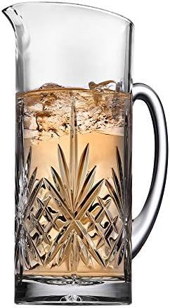 Godinger Beverage Pitcher Carafe, Cocktail Bar Mixing Glass - Dublin Collection, 34oz | Amazon (US)