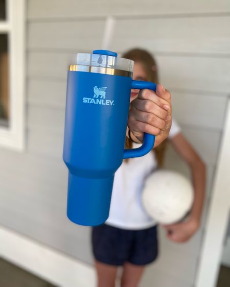 I spend most of my time chasing kids from sport to sport. We’re definitely in the “taxi” era of life and man, do I love it! #stanleypartner 🏐 We don’t go ANYWHERE without our THE QUENCHER H2.0 FLOWSTATE™ TUMBLER in the 40 oz. size! She’s packed it along to all her volleyball because it’s the one tumbler that keeps her drinks cold all day! Plus, you just can’t beat the gorgeous colors! Be sure to check out the new summer styles and designs today. 

@stanley_brand

