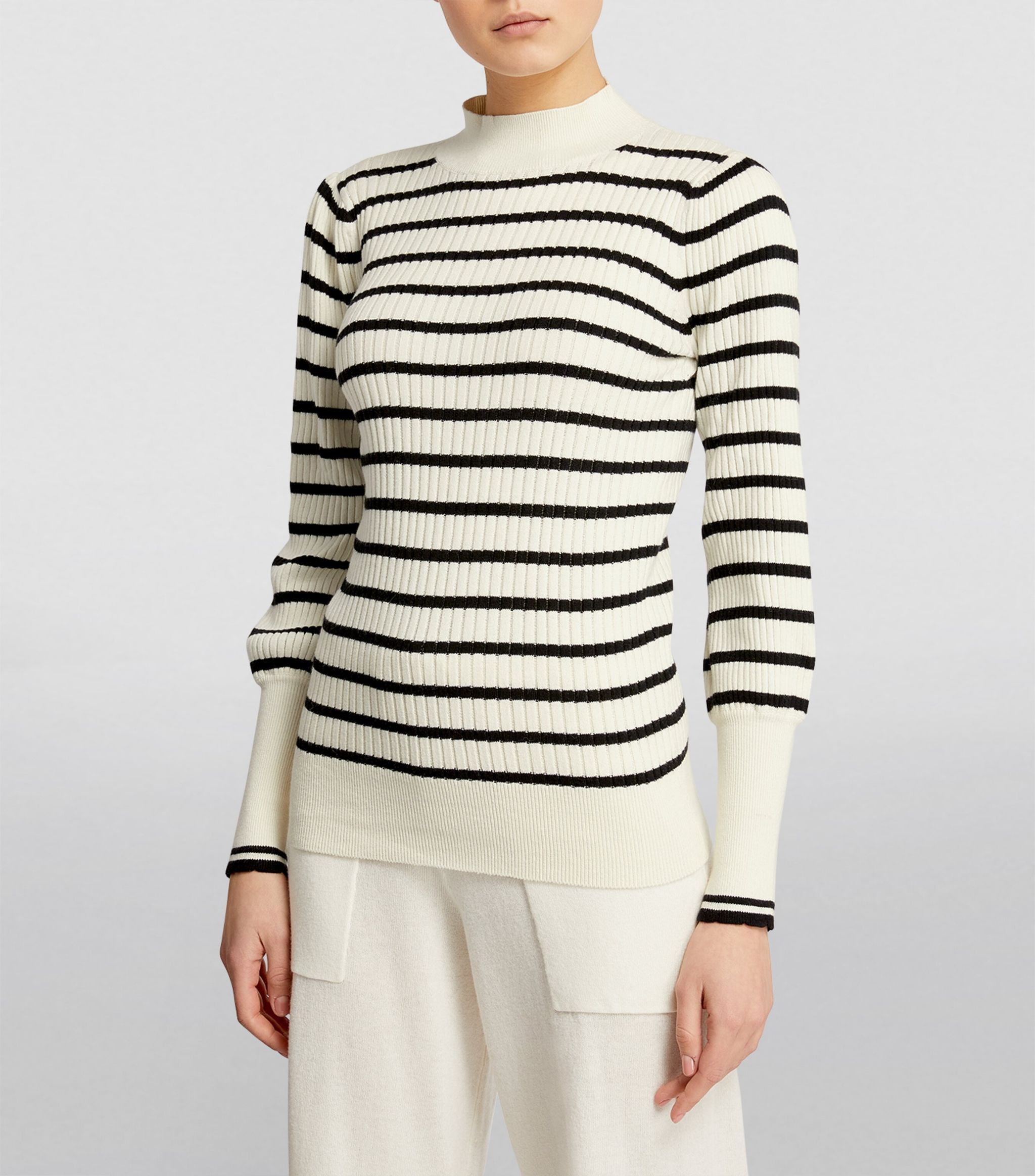 Cotton-Cashmere Striped Sweater | Harrods